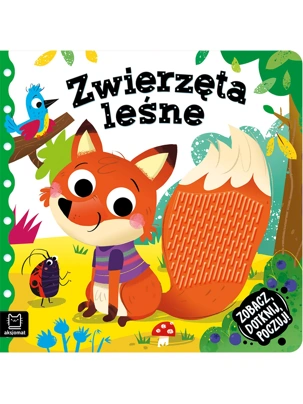 ksiazeczka-sensoryczna-zobacz-dotknij-poczuj-zwierzeta-lesne-wydawnictwo-aksjomat-miniaturka