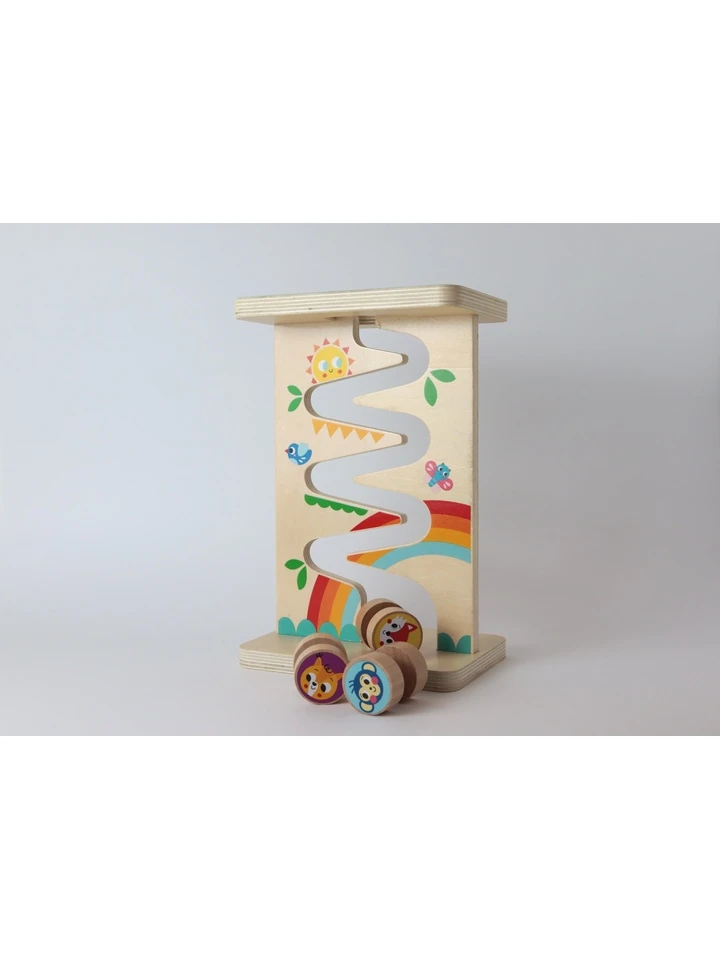 drewniany-tor-zjezdzalnia-tooky-toy-1