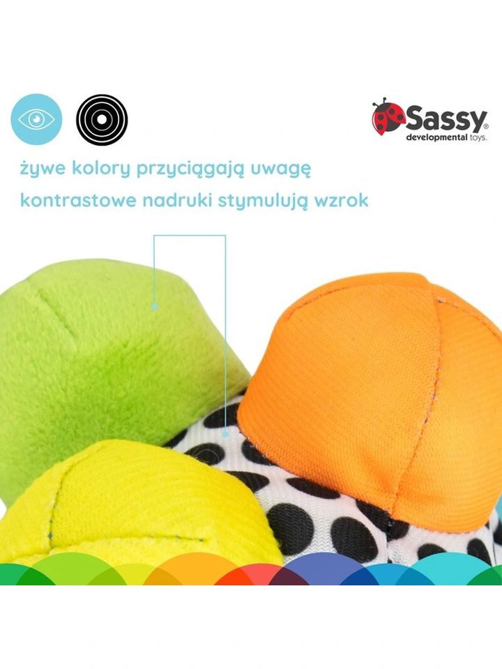 pilka-sensoryczna-z-wypustkami-zabawka-do-wozka-dla-dzieci-sassy-4