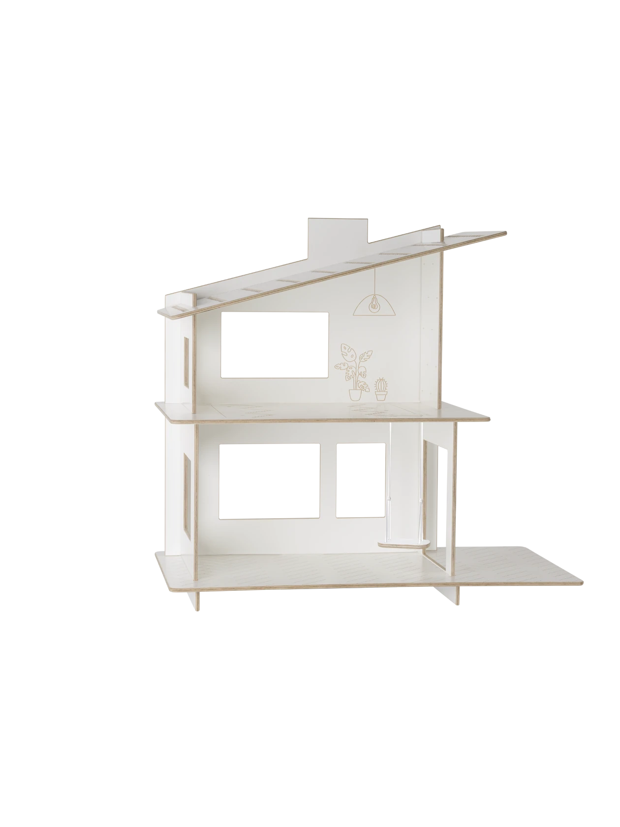 Drewniany domek - Zuzanna (bez wyposażenia) Milin_produkt