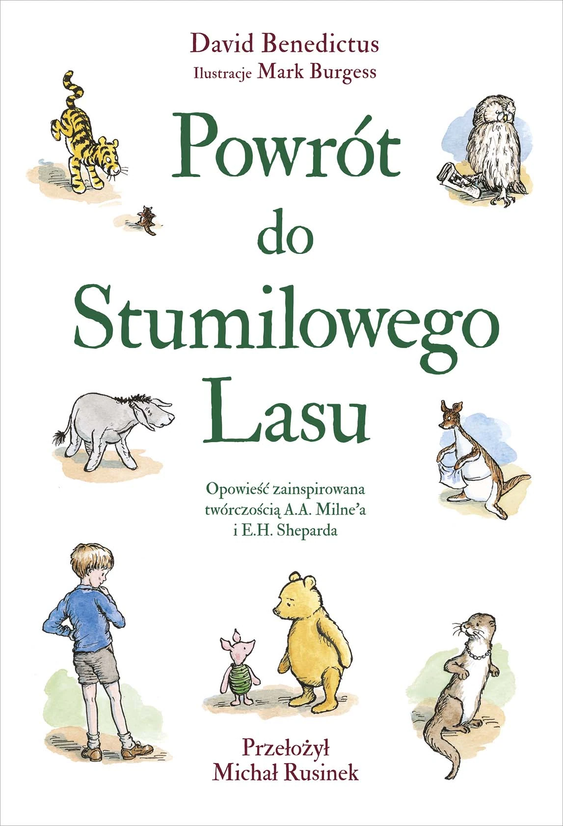 Okładka książki Powrót do Stumilowego Lasu od wydawnictwa Znak Emotikon