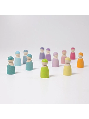 drewniane-figurki-przyjaciele-pastelowe-12-szt-grimm-s-miniaturka