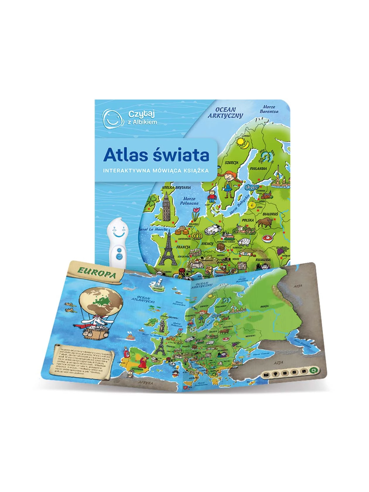 Książka Czytaj Z Albikiem Atlas Świata Albi 7166